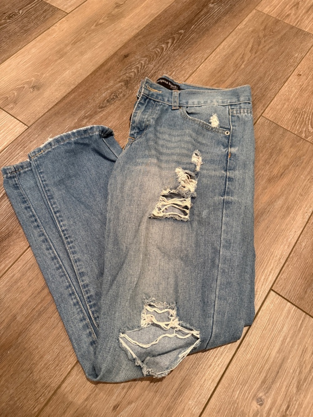 Light Blue Distressed Women’s Jeans